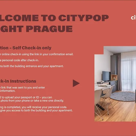 Pop 2night - Self Check-in Aparthotel Prague